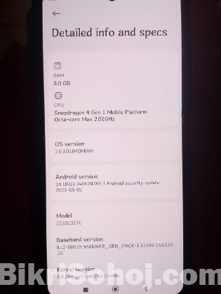 Redmi note 12 5G